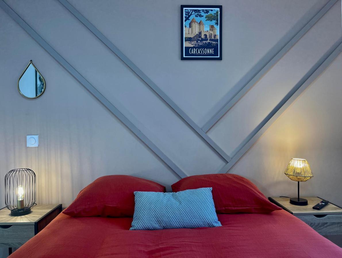Rooftop N°38 - Rooms Et Studios - Vue Cite Medievale Carcassonne Exterior photo